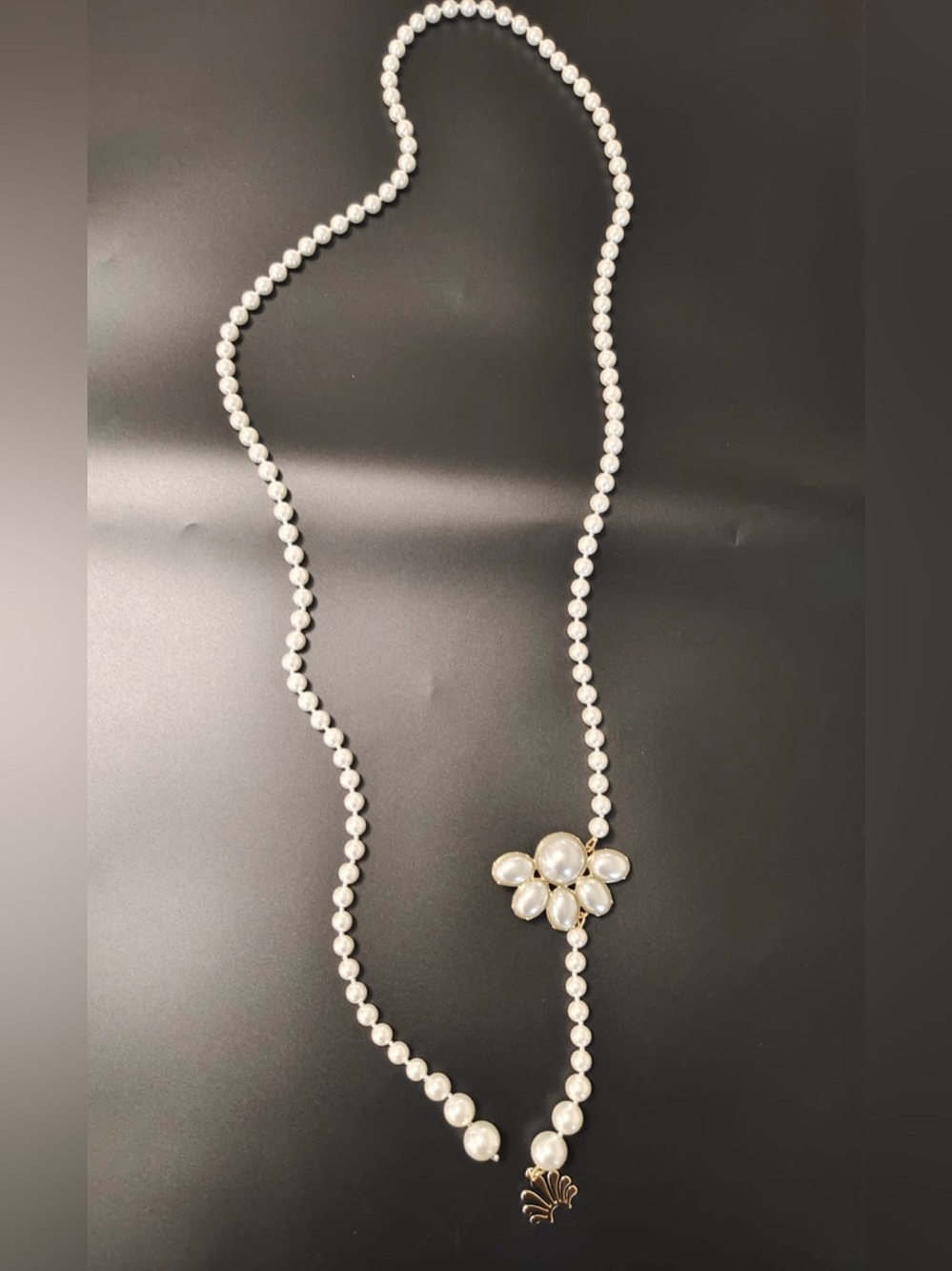 NWOT Lele Sadoughi Women's Eloise Pearl Belt MESP $175 - Picture 7 of 7